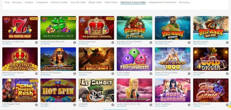 Wolfy Casino machines à sous