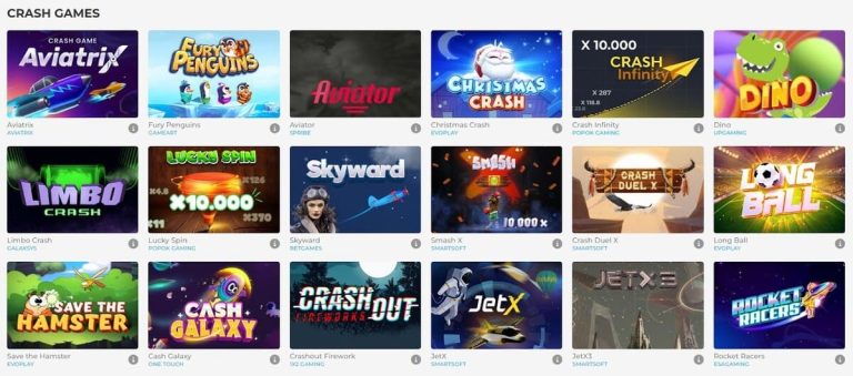 Wolfy Casino mini jeux